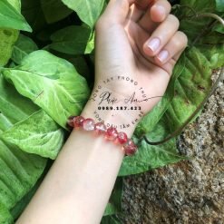 vòng tay đá thạch anh u linh