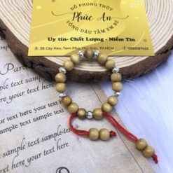 Vòng Dâu Tằm 7 Bi Bac Loại Dâu Gốc